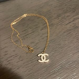 Chanel Button necklace
